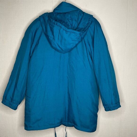 Vintage Puffer Jacket Ski Jacket Down Jacket Winter Jacket 80s size Medium‎ - Picture 8 of 9